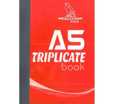 Falcon Triplicate Book A5